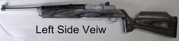 New Ruger Mini 30 / Mini 14 - 223 & 6.8, 223 Target model stock.