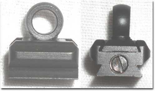 Fully adjustable rear sight for Ranch Model Mini 14 30