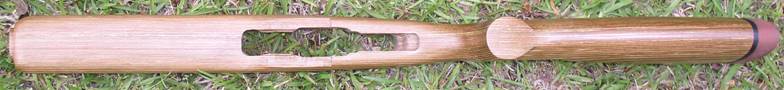 High Comb & Wide Forend Laminate Tan Wood