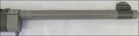 Fluted Satin Gray Finish