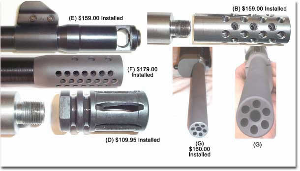 muzzle breaks