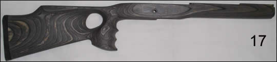 Custom Thumb Hole Black Gray