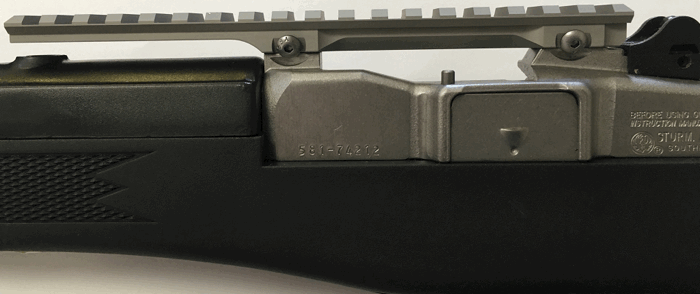 GG&G Ruger Mini-14/Mini-30 Ranch Model Mini Red Dot Scope Mount