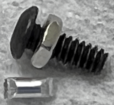 GAS PRESSURE SCREW FOR HARMONIC BARREL STABILIZER